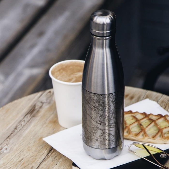 Yosemite National Park Topographic Map Water Bottle